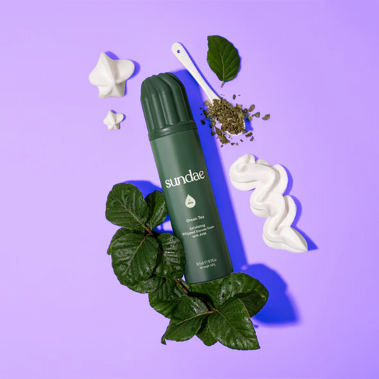 Sundae Green Tea Exfoliating Whipped Shower Foam