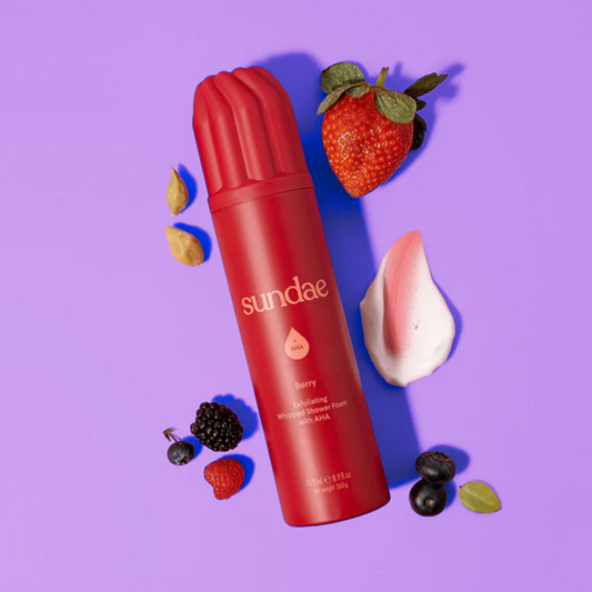 Sundae Berry Exfoliating Whipped Shower Foam
