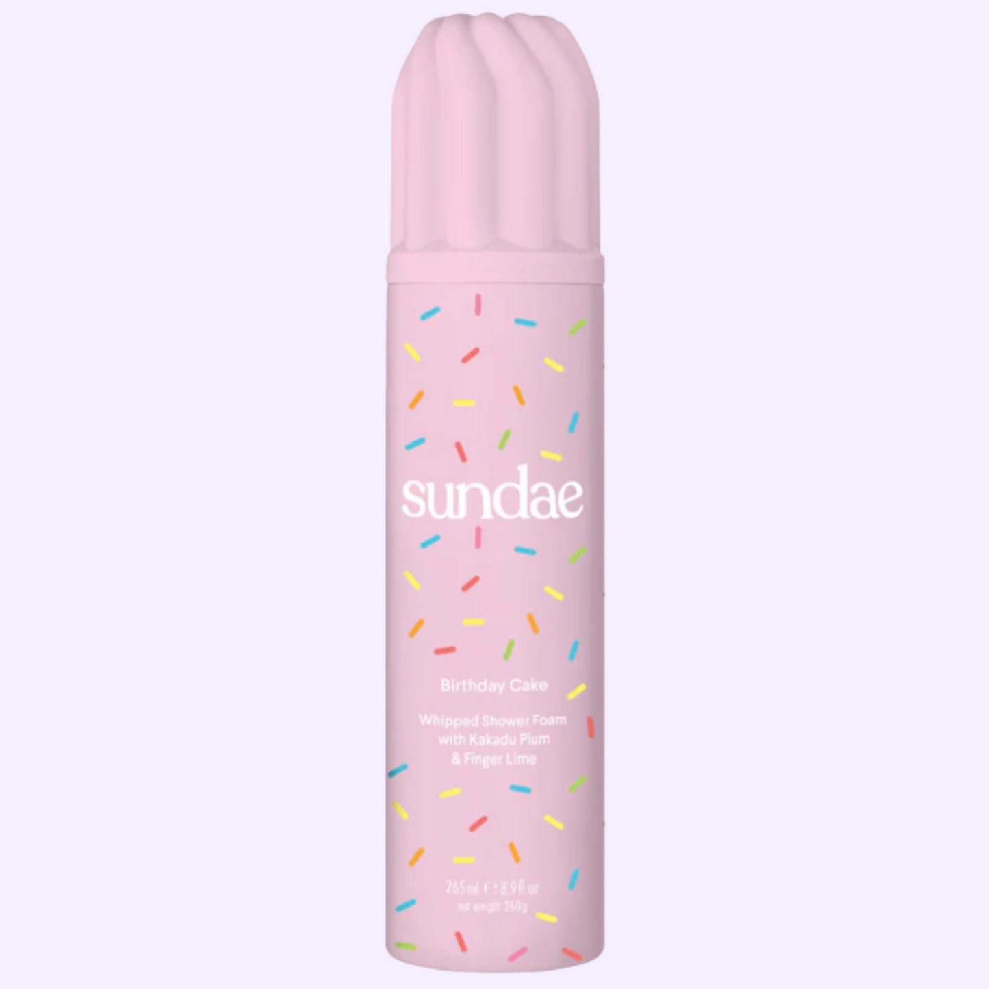 Sundae Birthday Cake Whipped Shower Foam