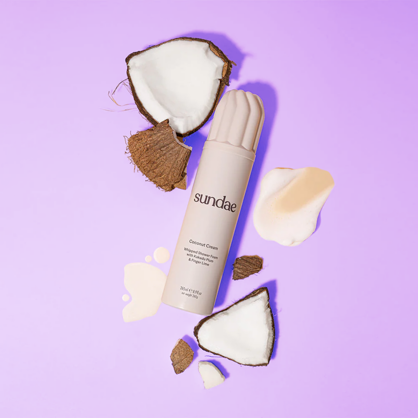 Sundae Coconut Cream Whipped Shower Foam