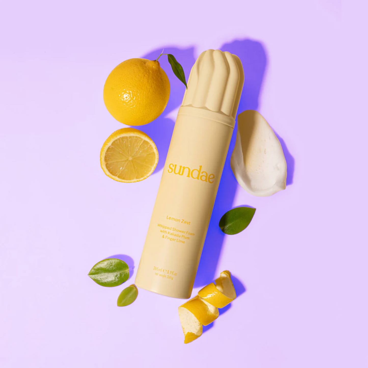 Sundae Lemon Zest Whipped Shower Foam